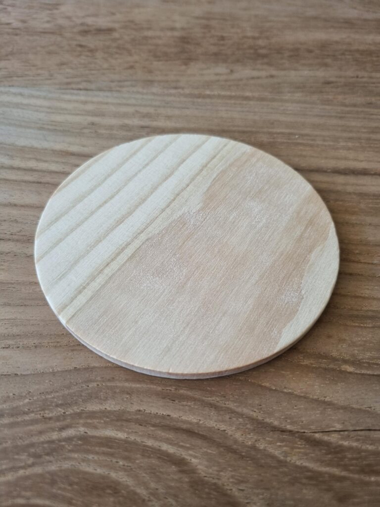 Houten onderzetter
